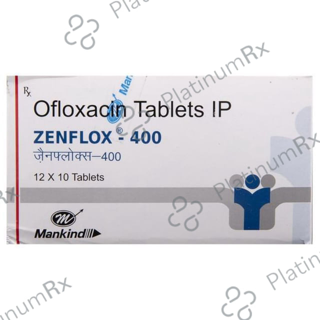 Zenflox 400mg Tablet 10s