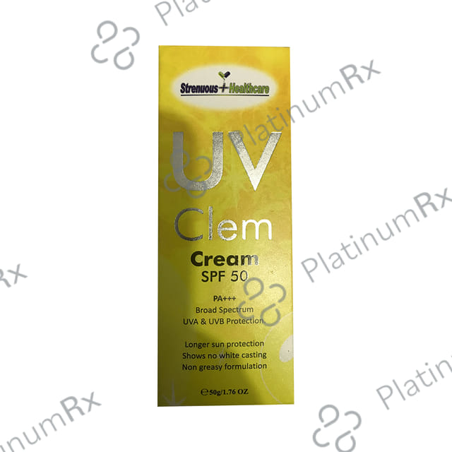 UV Clem SPF 50 Cream 50gm