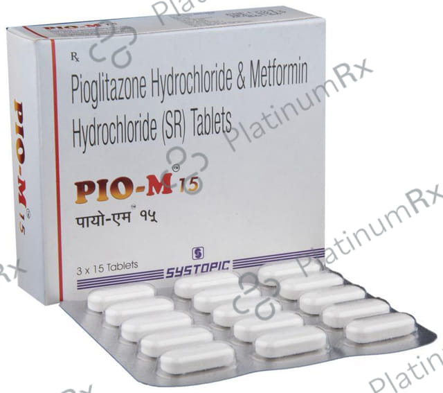 Pio M 15mg Tablet SR 15s