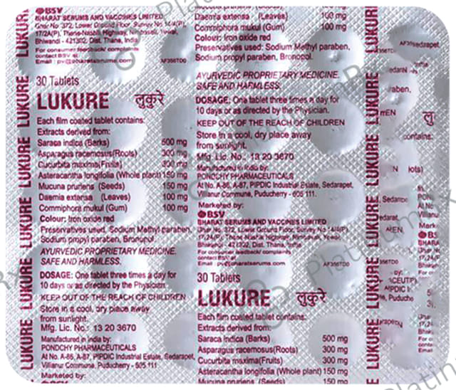 Lukure Tablet 30s