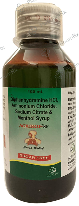 Agrikof SF Syrup 100ml