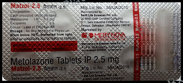 Matzol 2.5 Tablet 10s