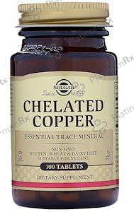 Solgar Chelated Copper Tablet