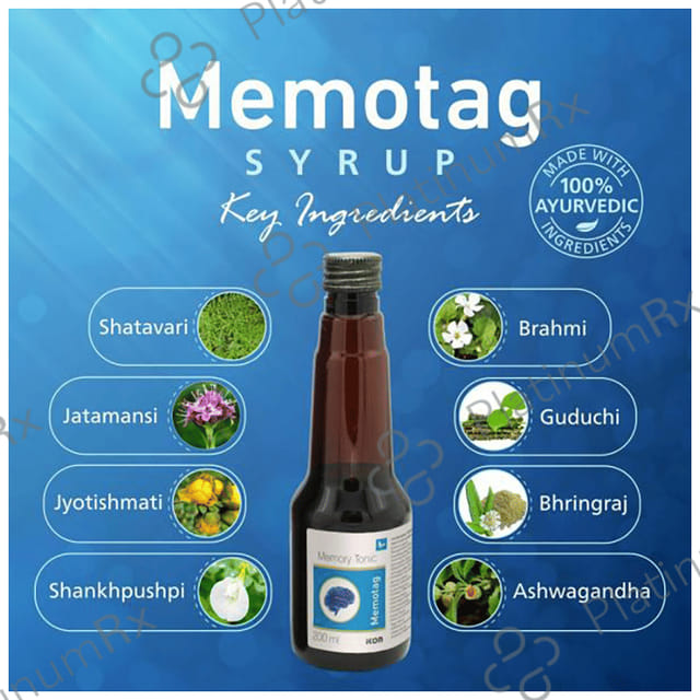 Memotag Memory Tonic (200ml Each) 1 Bottle