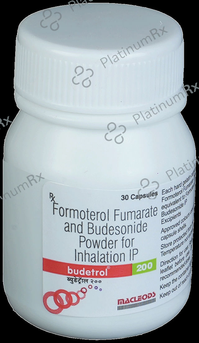 Budetrol 200/6mcg Rotacap 30s