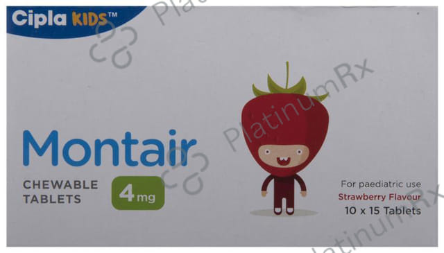 Montair 4mg Chewable Tablet 15s