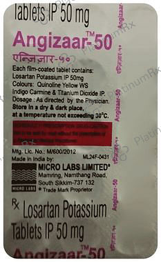 Angizaar 50mg Tablet 15s