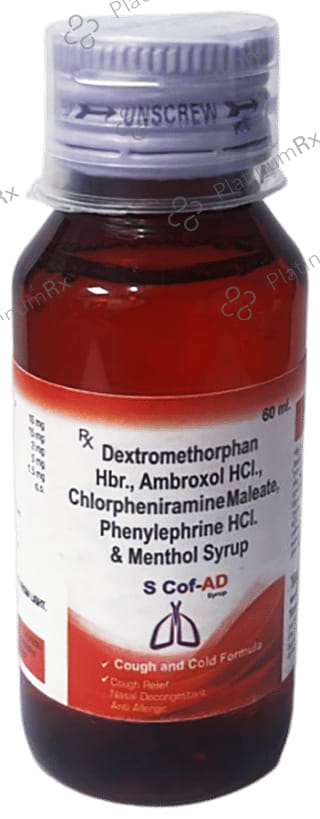 S Cof AD Syrup 60ml
