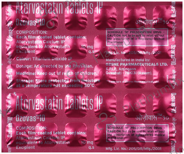 Ozovas 10mg Tablet 30s