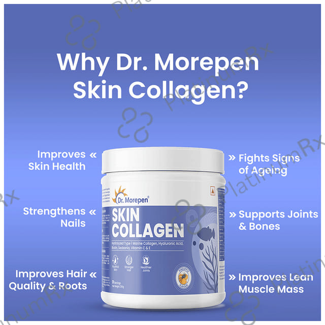 Dr. Morepen Skin Collagen Powder Pineapple