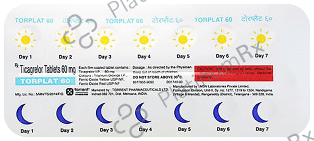 Torplat 60mg Tablet 14s