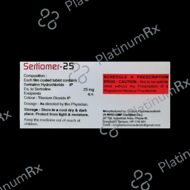 Sertiomer 25 Tablet