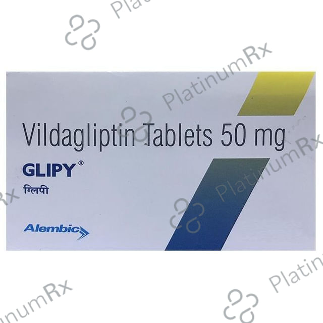 Glipy 50mg Tablet 15s