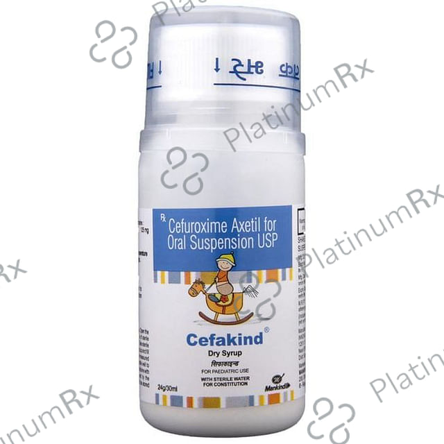 Cefakind 125mg Dry Syrup 30ml