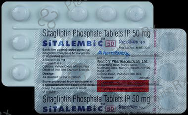 Sitalembic 50mg Tablet 15s