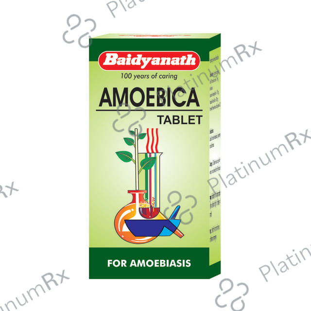 Baidyanath (Nagpur) Amoebica Tablet 100 tablets