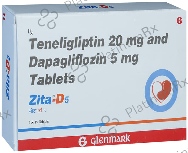 Zita D 5/20mg Tablet 15s