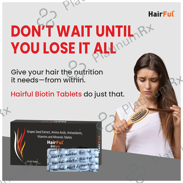 HairFul Tablet for Women & Men Hair Care