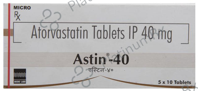 Astin 40mg Tablet 10s