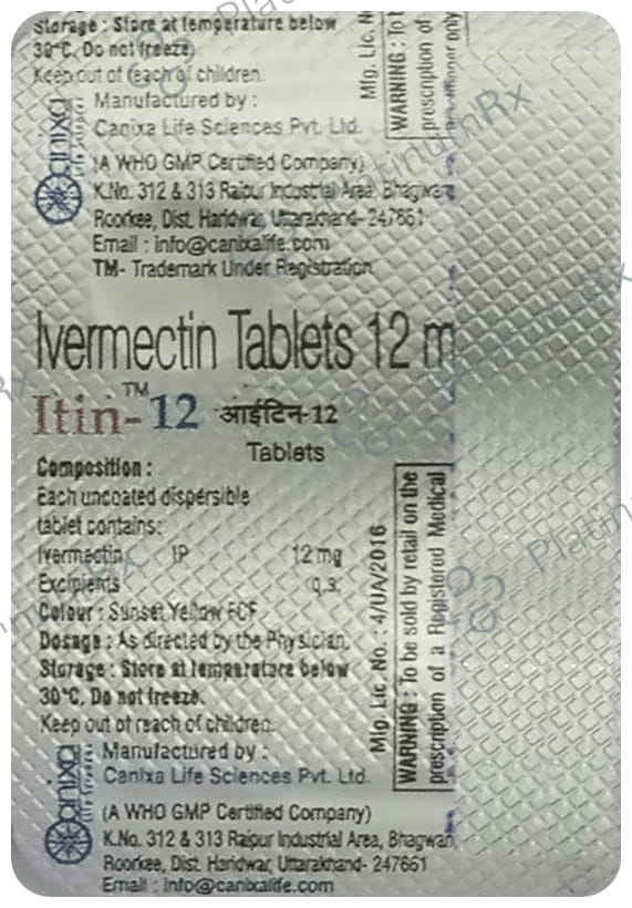Itin 12mg Tablet 2s