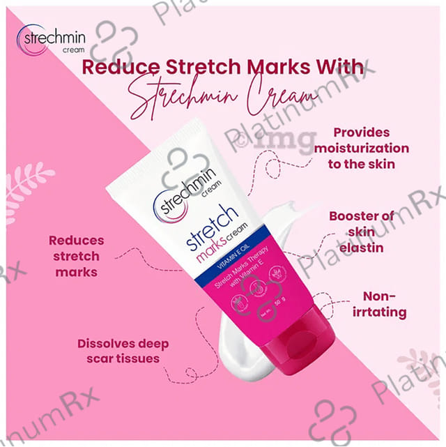 Leeford Stretchmin Cream (50gm Each) 3 Tubes