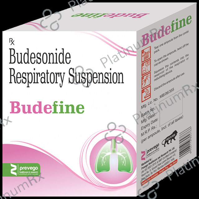 Budefine 0.5mg Respules 5X2ml