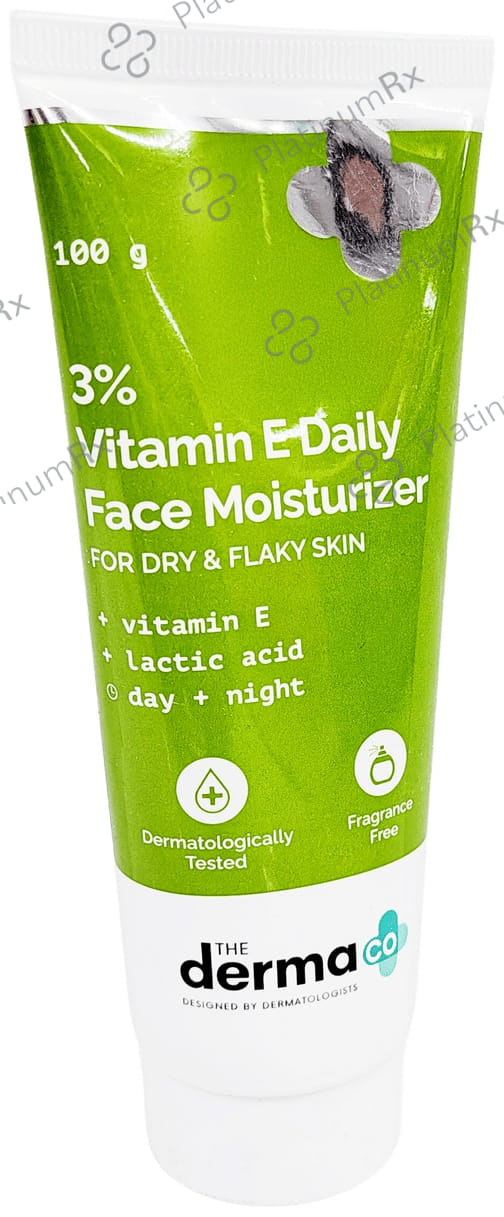 The Derma Co 3% Vitamin E Face Moisturiser