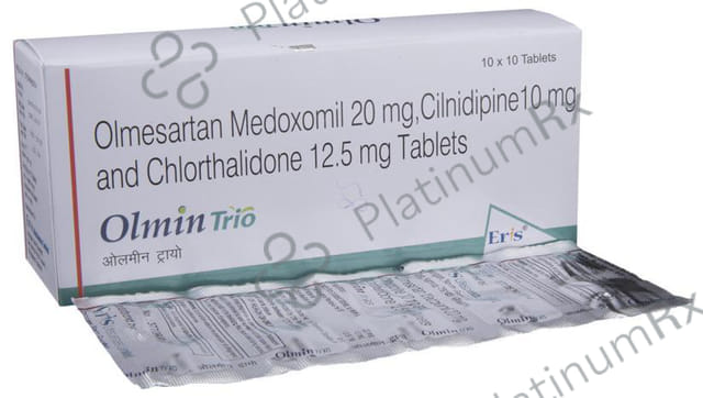 Olmin Trio 12.5/10/20mg Tablet 10s