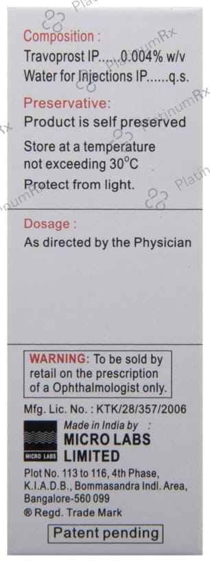 TRAVO Z Eye Drop 3ml