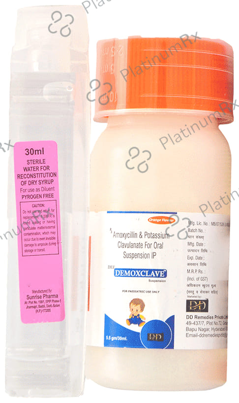 Dee Demoxclav Oral Suspension Orange