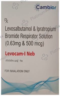 Levocam-I Neb Respules(2.5ml Each)