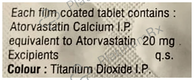 Atorindia 20mg Tablet