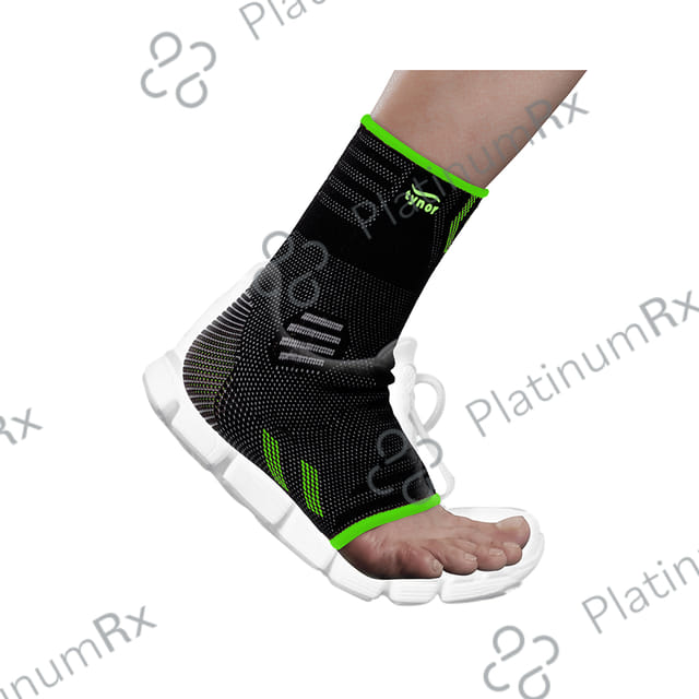 Tynor Ankle Support Air Pro Medium Black & Green
