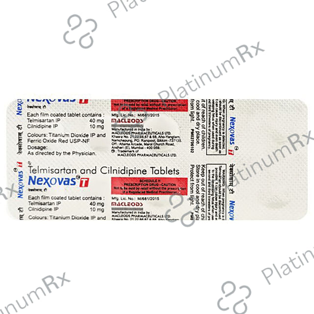 Nexovas T 10/40mg Tablet 10s