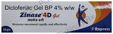 Zinase 4D Gel 50gm