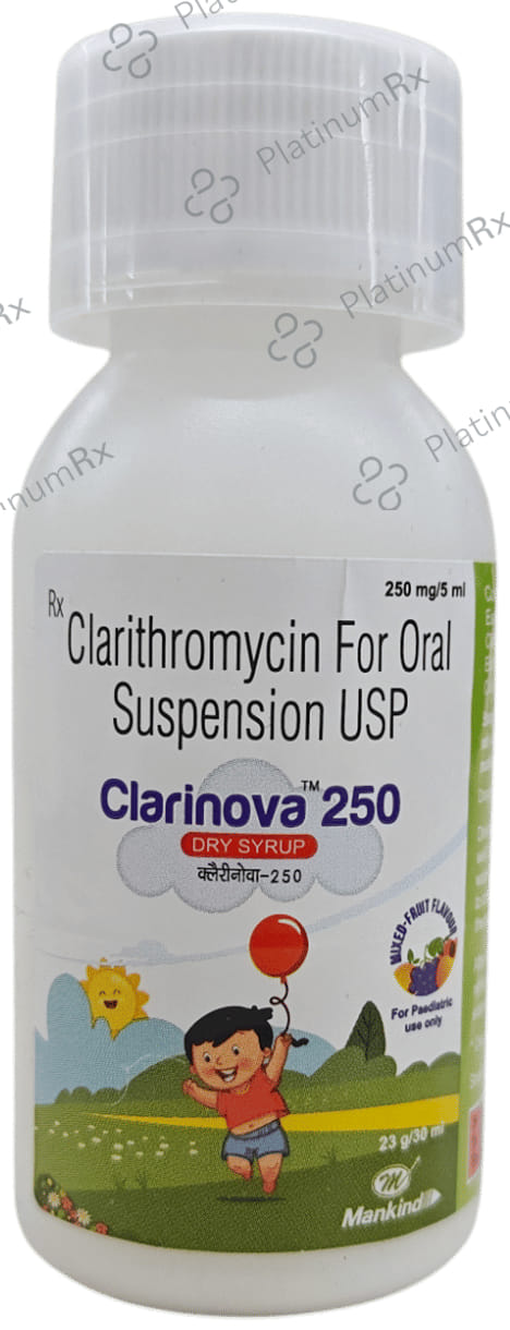 Clarinova 250mg Dry Syrup 30ml