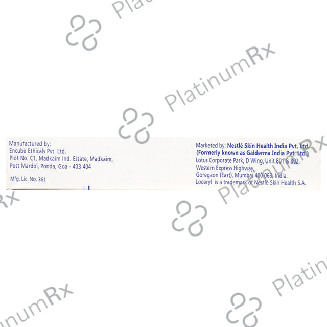 Loceryl 0.25% Cream 10gm