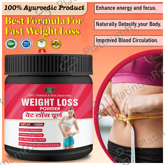 Sabates Weight Loss Powder