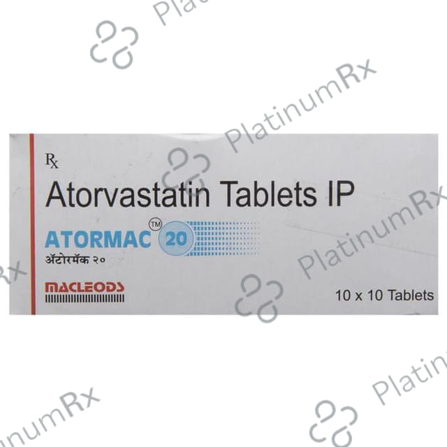 Atormac 20mg Tablet 10s