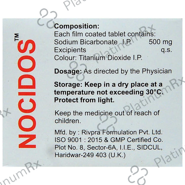 Nocidos 500mg Tablet 10s