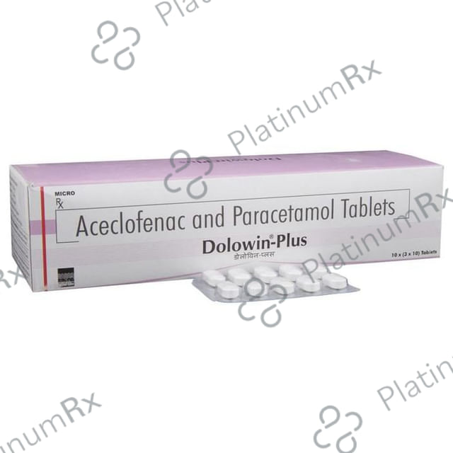 Dolowin Plus 100/325mg Tablet 10s