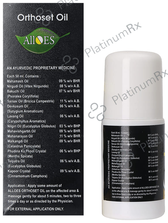 Alloes Ortho Oil