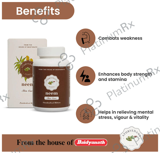 Baidyanath (Jhansi) Ayurvedant Neem Tablet