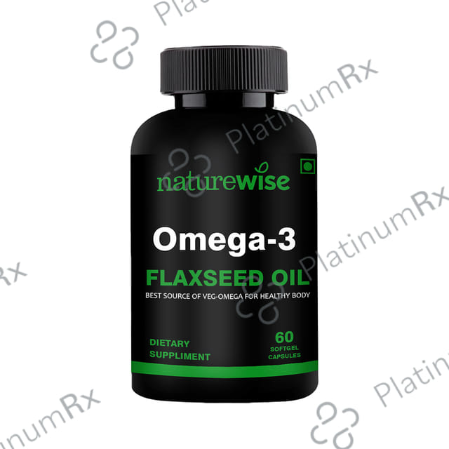 Naturewise Omega 3 Flex Seed Oil Softgel Capsule 60s