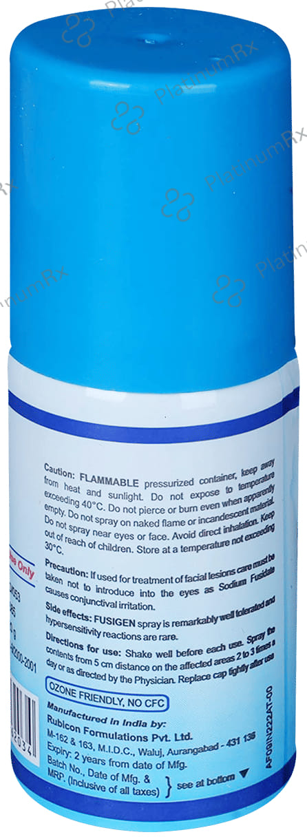 Fusigen 2% Spray 20gm