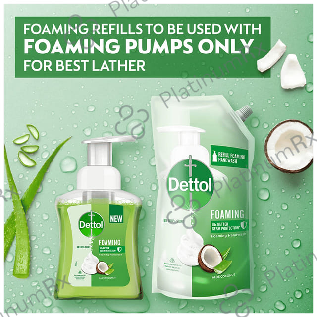 Dettol Aloe Coconut Refill Foaming Handwash