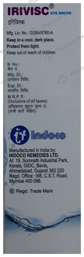 Irivisc 0.5% Eye Drop 15ml