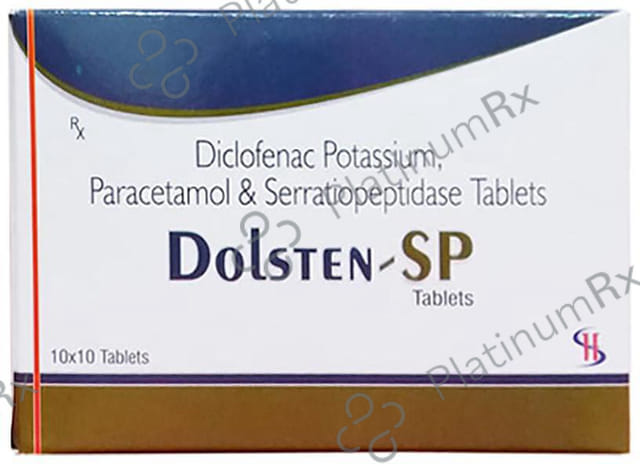 Dolsten SP 50/325/10mg Tablet 10s