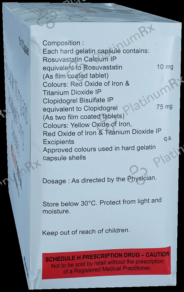 Rosufit CV 10/75mg Capsule 15s