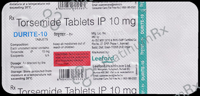 Durite 10mg Tablet